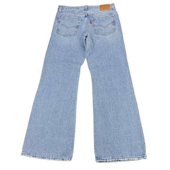 Levi's Baggy Bootcut Women's Jeans Flea Market Find Light Wash - Picture 7 of 10